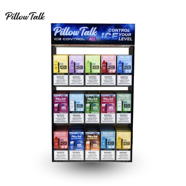 PILLOW TALK ICE CONTROL IC40000 DISPOSABLE VAPE DISPLAY PACK 75CT/DISPLAY